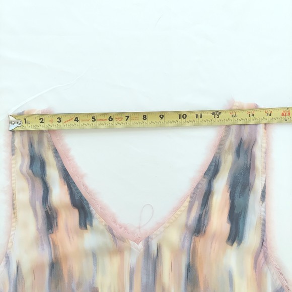 Torrid Women's Georgette Raw Edge Tank - Picture 7 of 9